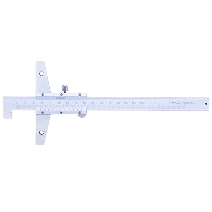 VERNIER HOOK DEPTH GAGE 0-300mm 0.02mm
