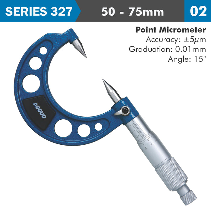 POINT MICROMETER 15 50-75MM