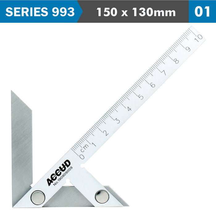 CENTER MARKING GAUGE 150X130MM 0.15MM ACC. S/STEEL