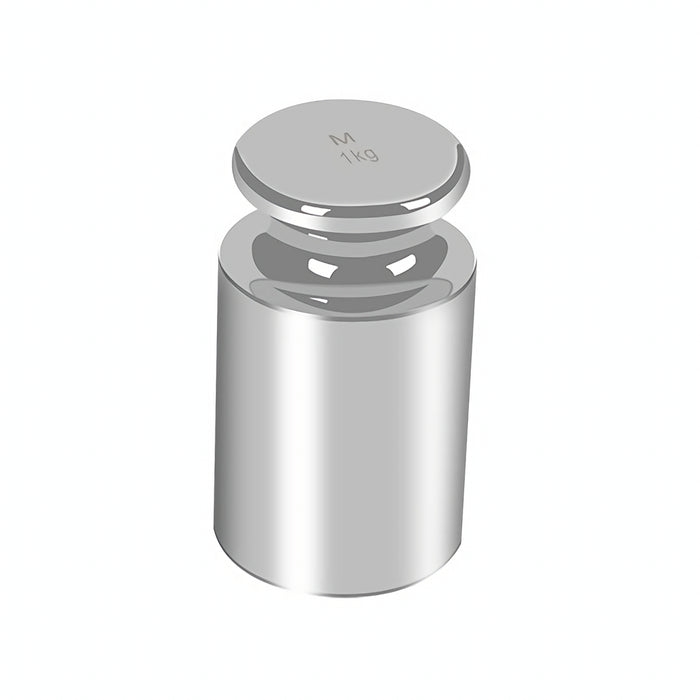 CYLINDRICAL CALIBRATION WEIGHT 1KG STAINLESS STEEL