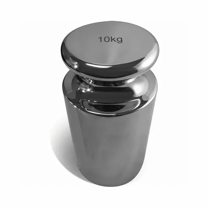 CYLINDRICAL CALIBRATION WEIGHT 10KG STAINLESS STEEL