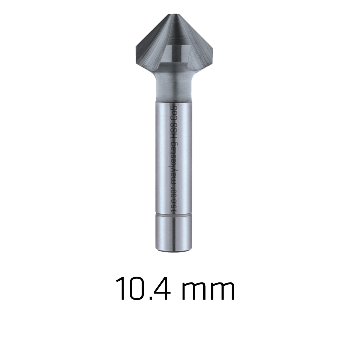 HSS-ECO5 COUNTERSINK 90 10.4 DIN 335 SHAPE C ALUNIT COATED