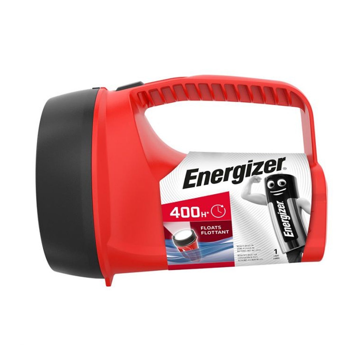 LED FLASHLIGHT SASO USES 2X OR 4X D BATTERIES ENERGIZER TORCH