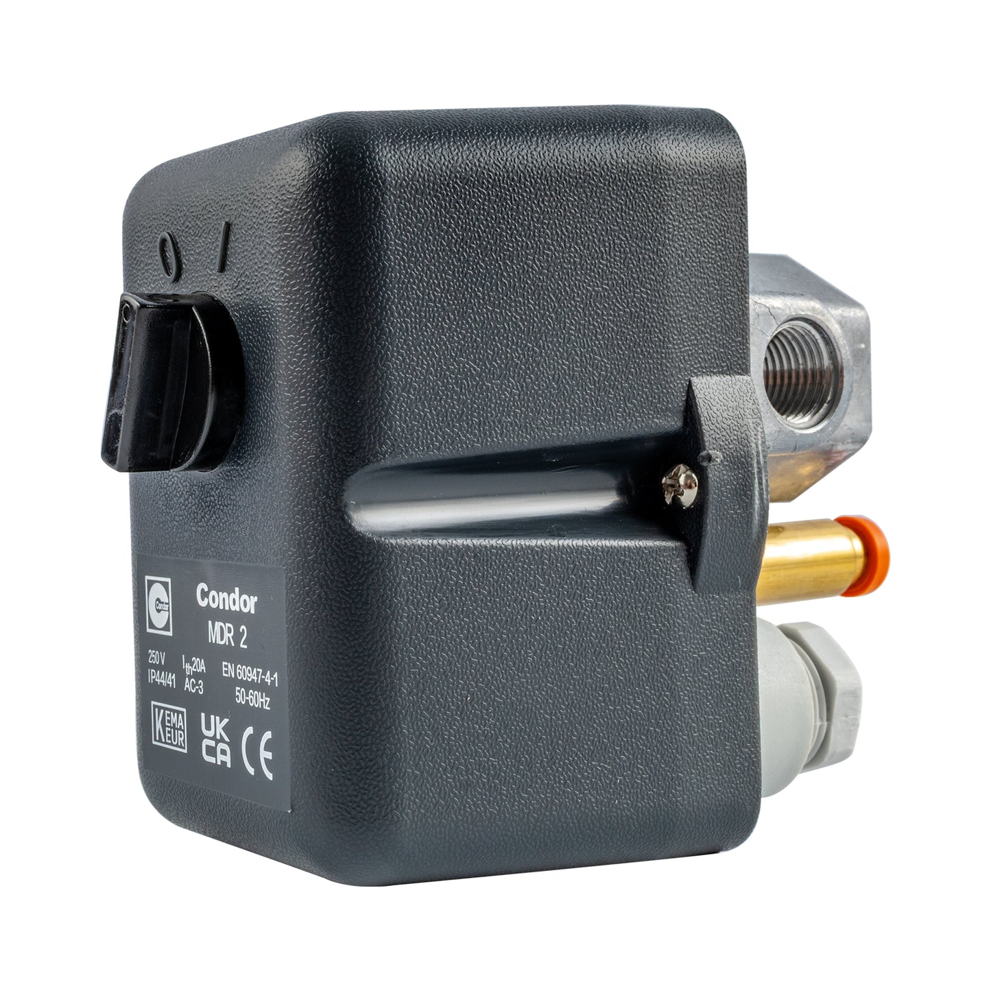 CONDOR PRESSURE SWITCH 1 PHASE 4 WAY BLACK SWITCH 213826