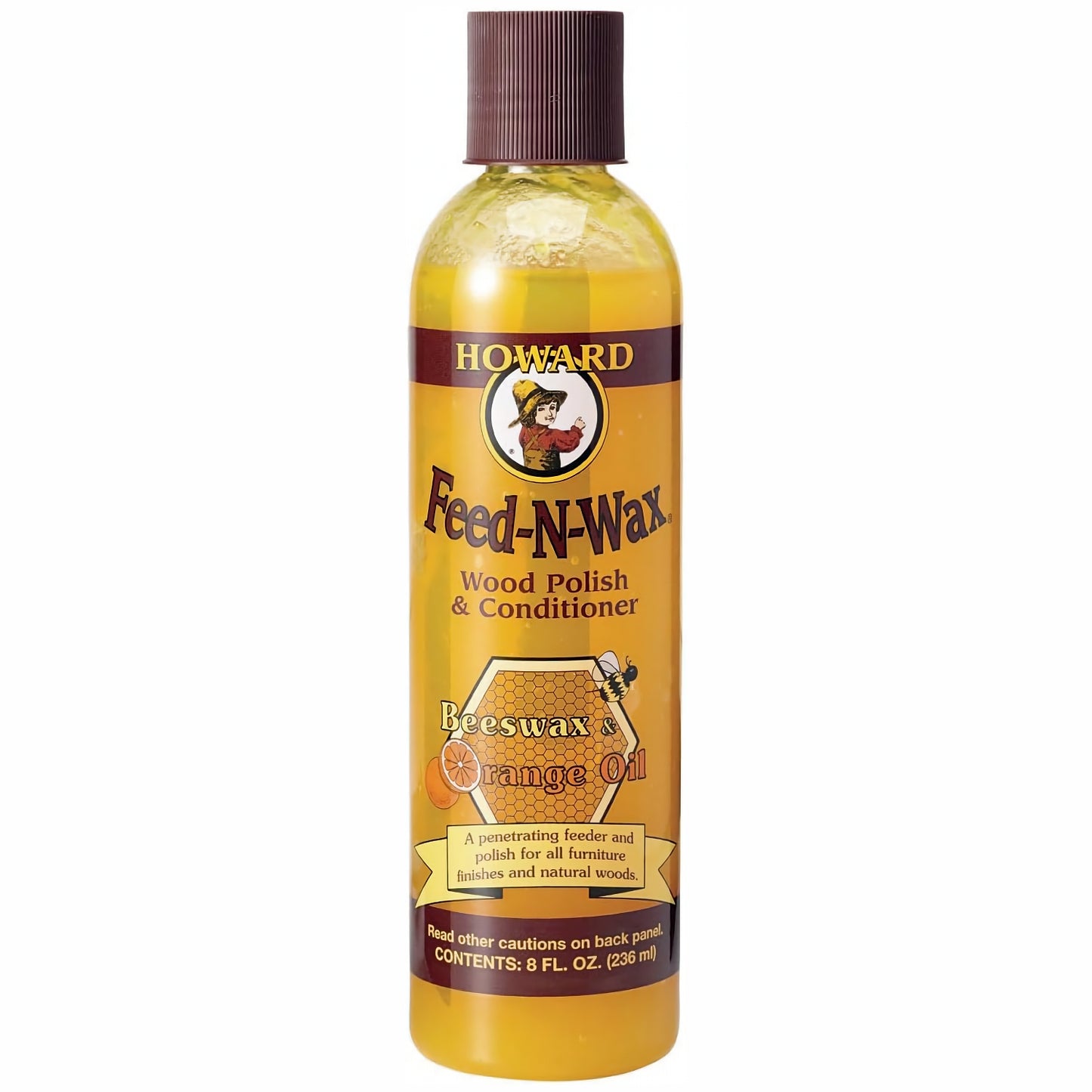 HOWARD FEED-N-WAX WOOD POLISH & CONDITIONER 237 ML