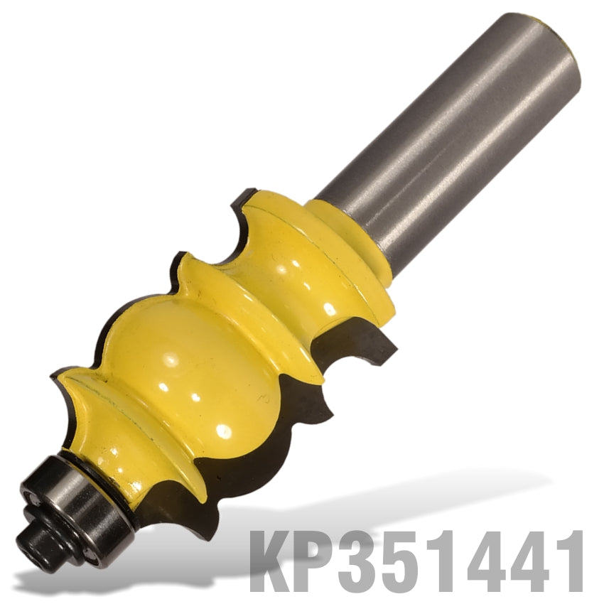 FACE MOULD BIT 1' X 1 3/8' RADIUS 5/32' 1/2' SHANK