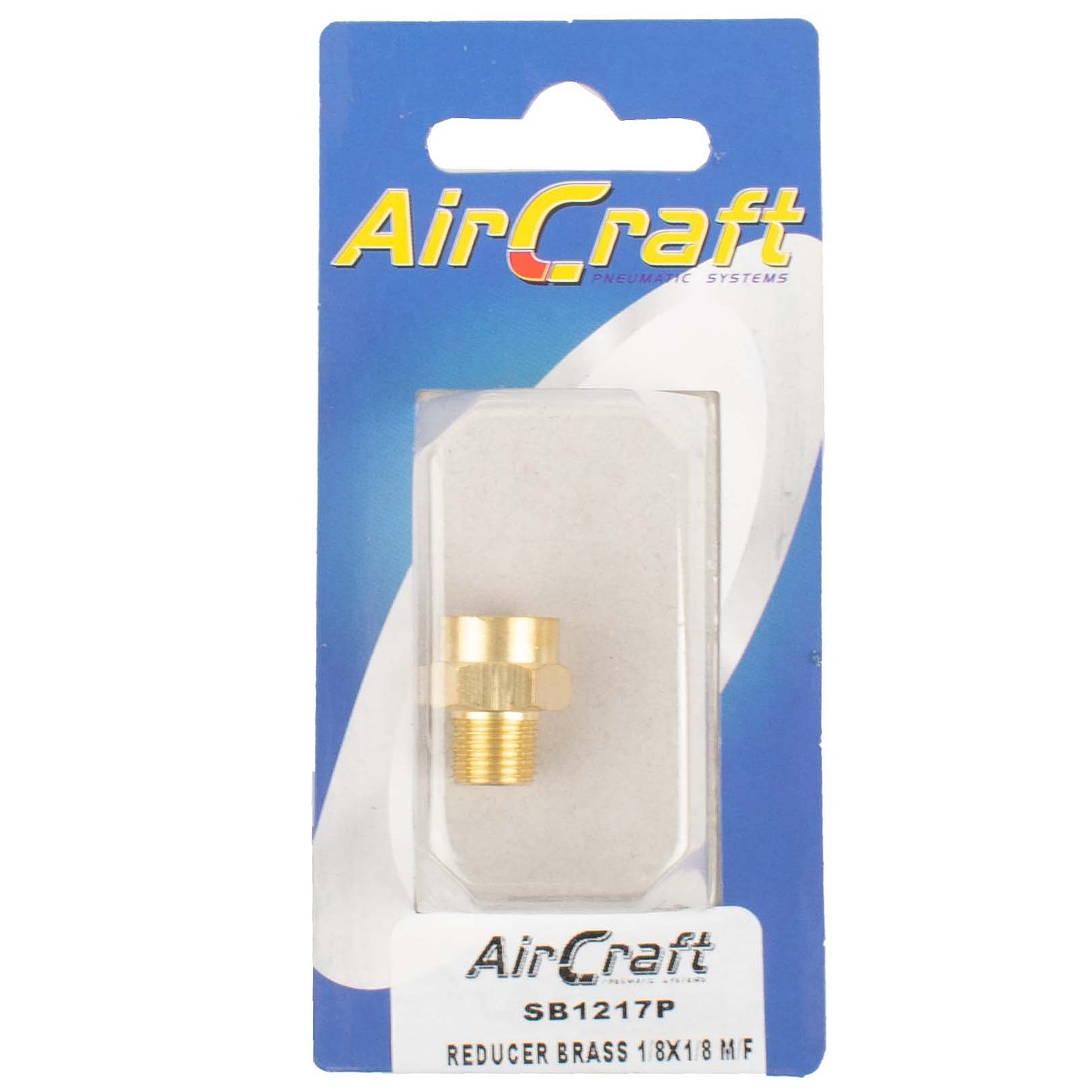 REDUCER BRASS 1/8X1/8 M/F 1PC PACK