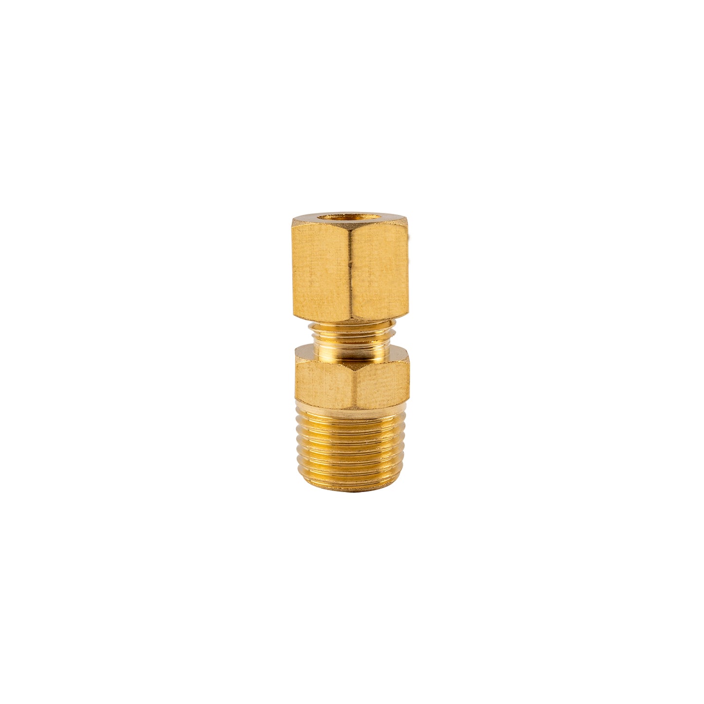 BRASS CONICAL STR. 5/32' TUBE X 1/8' M