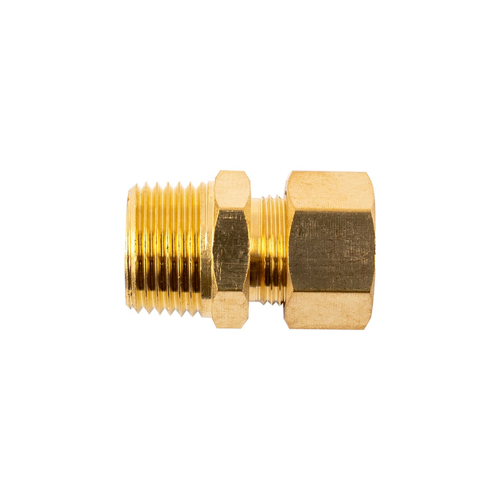 BRASS CONICAL STR. 3/8' TUBE X 3/8' M