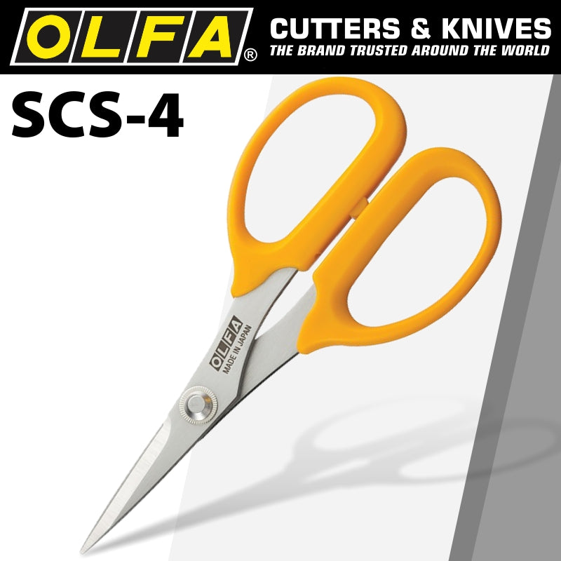 OLFA SCS-4 PRECISION APPLIQUE SCISSORS