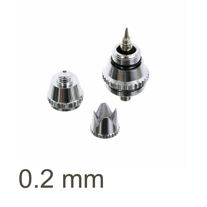 NOZZLE KIT FOR A208 AIRBRUSH 0.2MM