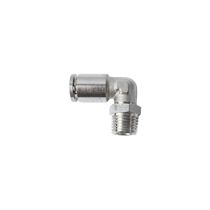 METAL PU FITTING ELBOW 8MM 1/4' M
