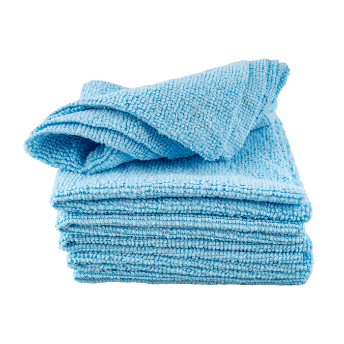 MICROFIBRE CLOTH DISP. BLUE 250MM X 250MM 200GSM 20PC T/BOX