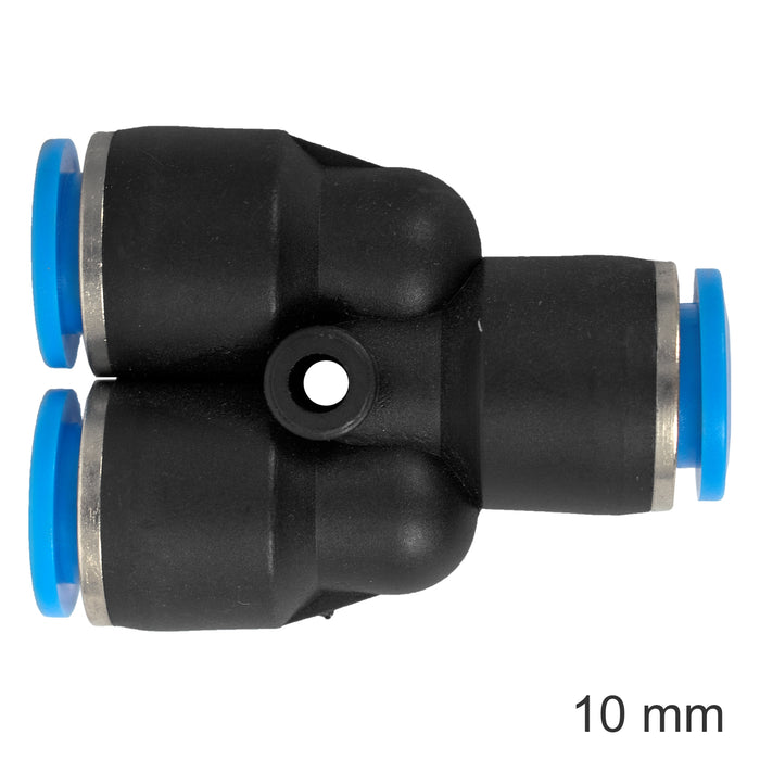PU HOSE FITTING Y JOINT 10MM