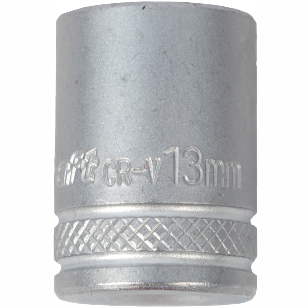 SOCKET 13MM 1/4' DRIVE CRV 12 POINT