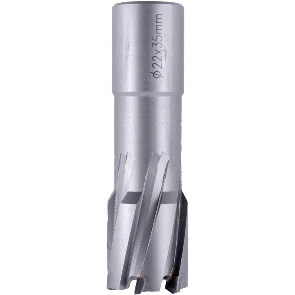 ANNULAR HOLE CUTTER TCT 22 X 35MM WELD SHANK 19.05MM