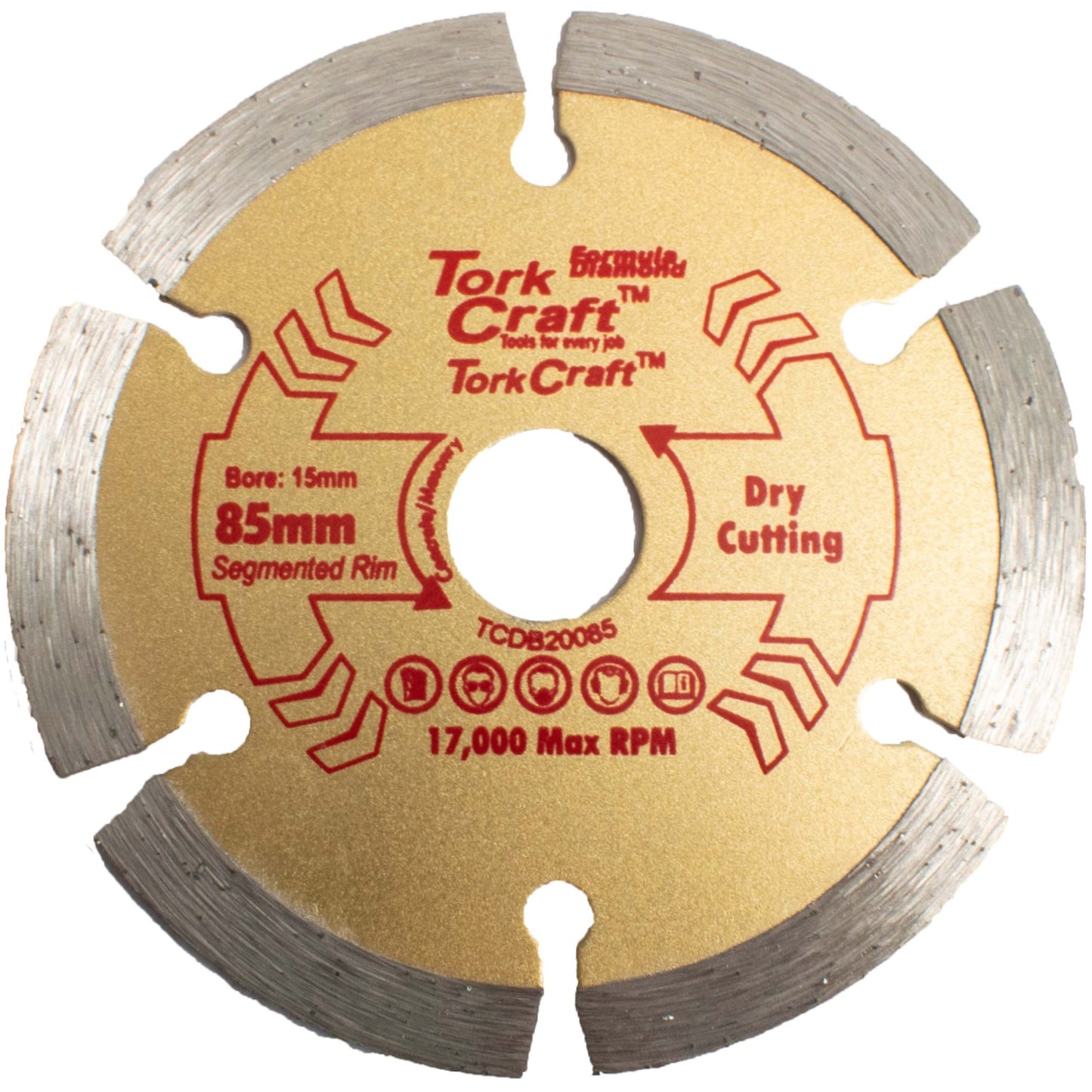 DIAMOND BLADE 85MM X 15MM SEGMENTED PROFESIONAL