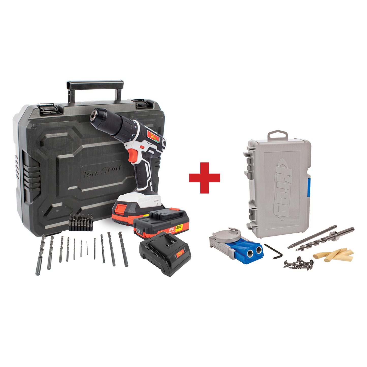 TC20030 IMP. DRILL DRIVER WITH FREE KR R3-INT