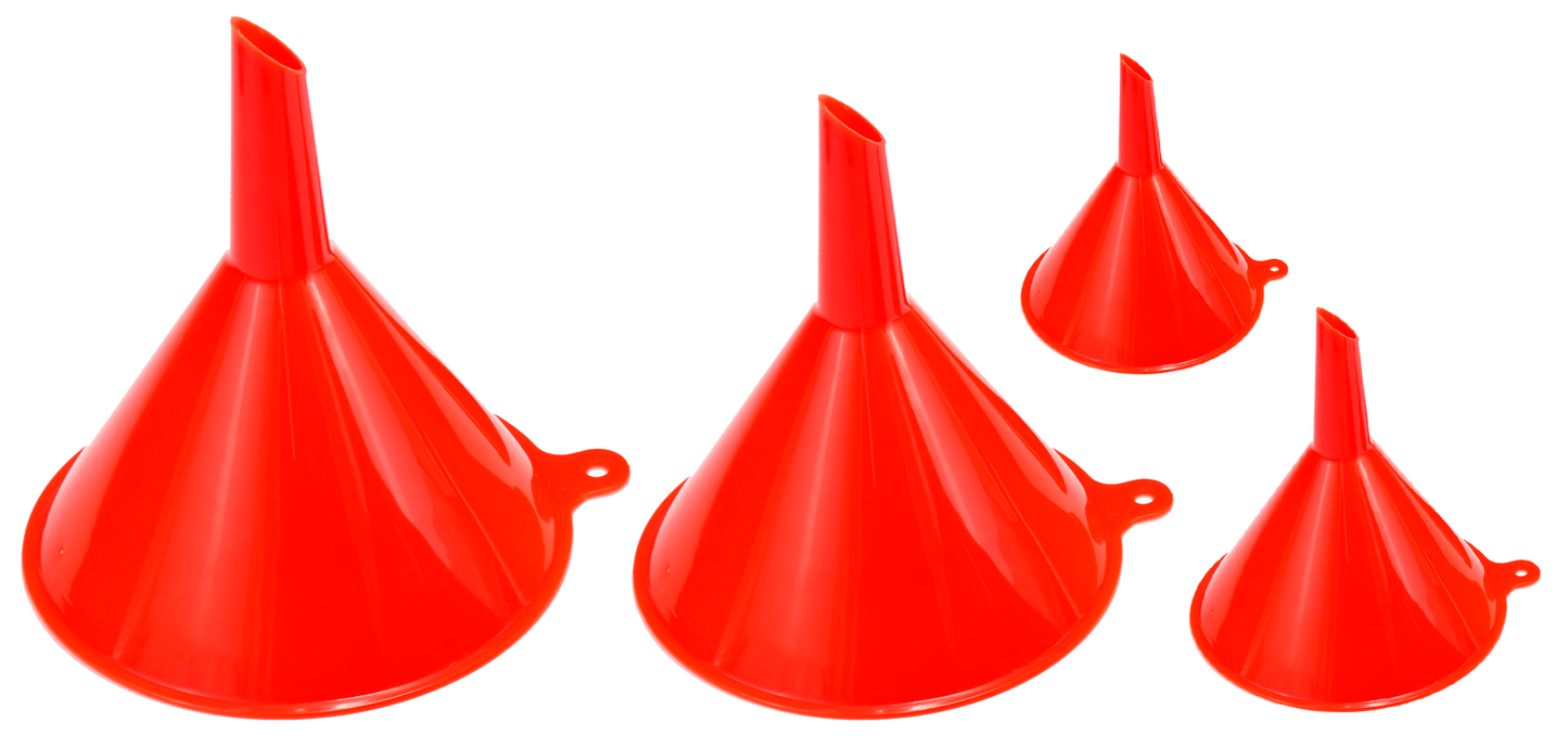 Funnel Plastic 4Pc Set