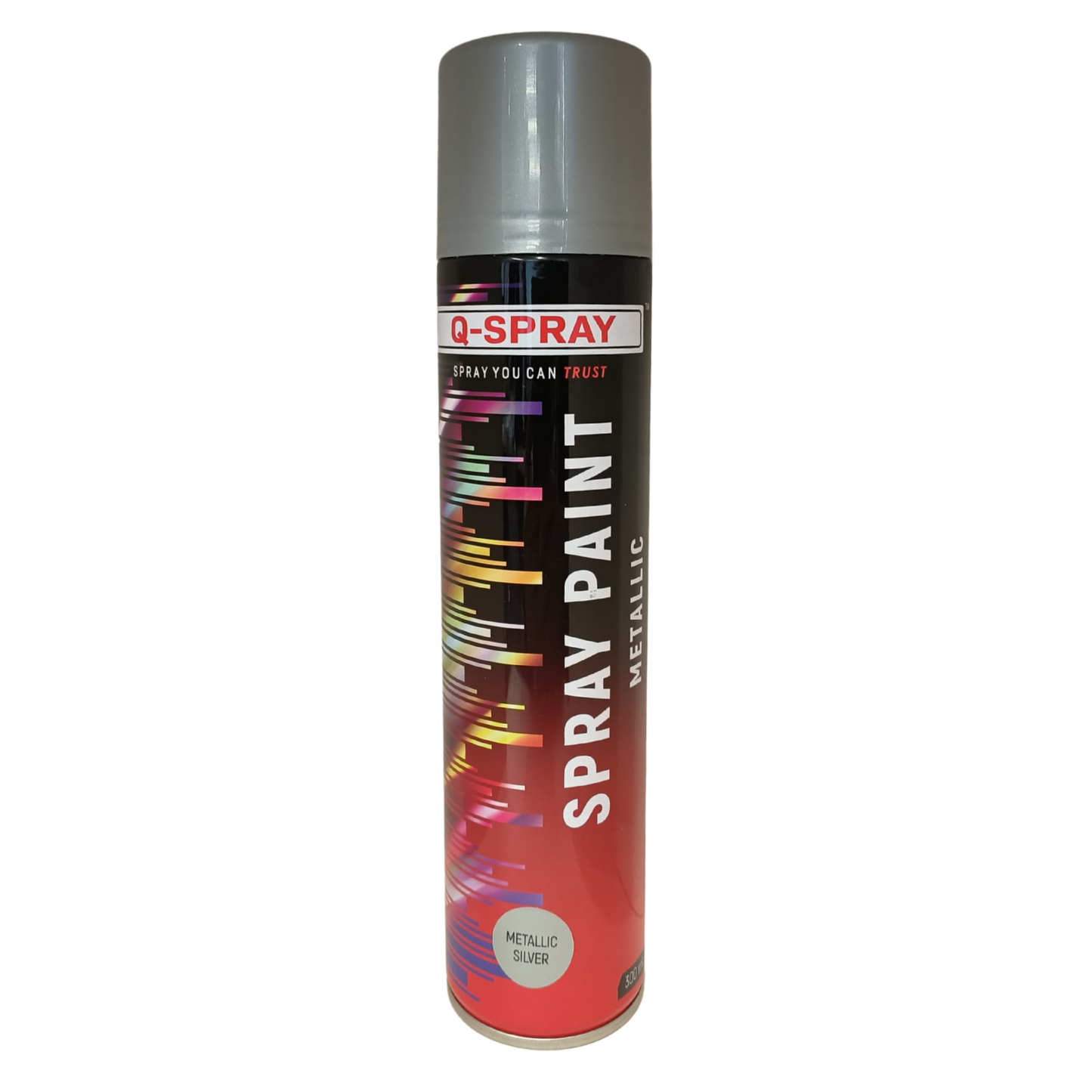 Q-Spray Paint Metallic Aluminium 300Ml