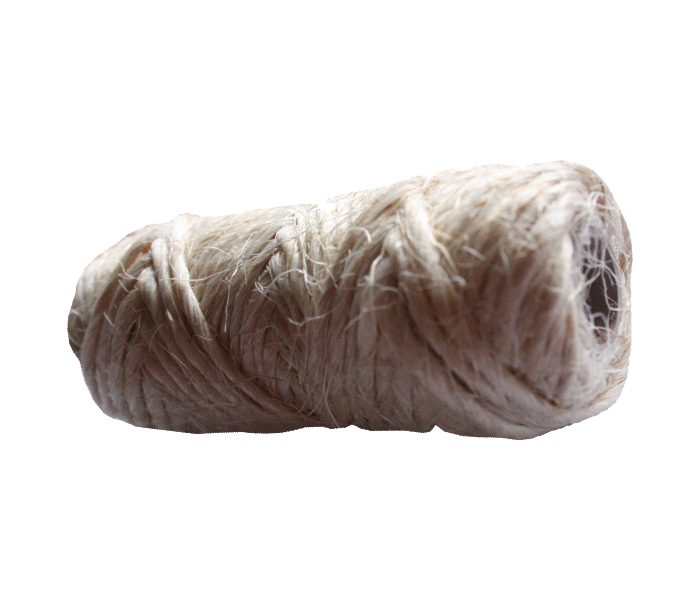 Rope Sisal Twine Dry 1Ply 500G Spool Nat-Off White