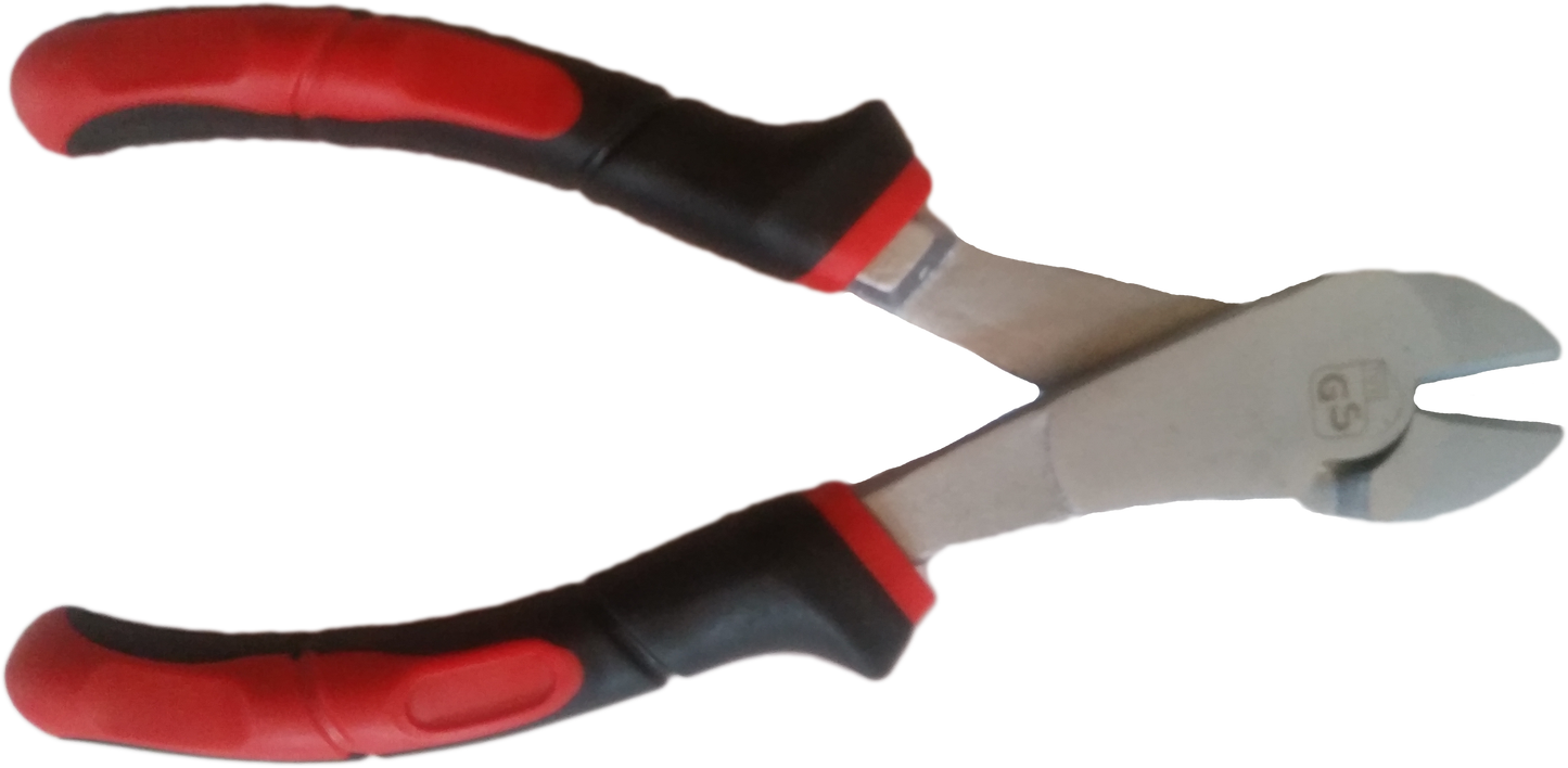 Pliers Electricians Side Cutter Red\Black Hnd180Mm