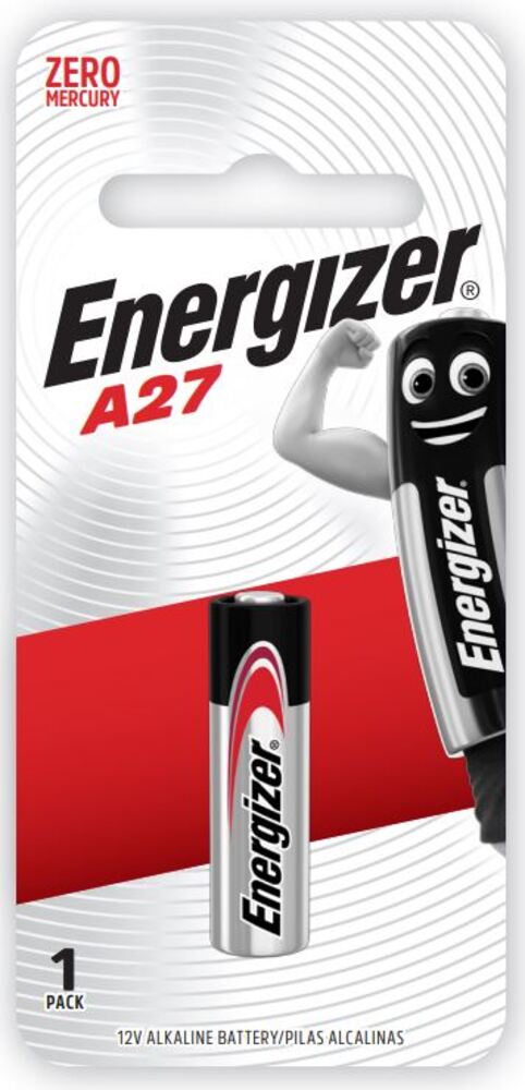 12V ALKALINE BATTERY-1PACK A27 (MOQ12) ENERGIZER
