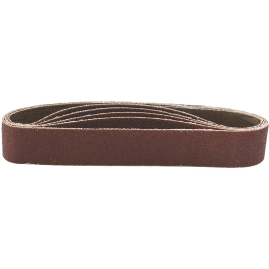 SANDING BELT 30 X 451 POWER HOLE 100 GRIT 5/PK