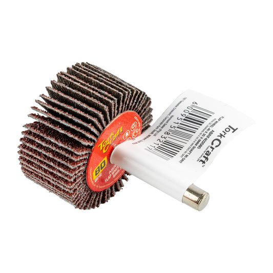 FLAP WHEEL 30 X 15 X 6MM SHAFT 80 GRIT PER EACH