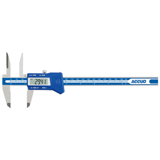 DIGITAL CALIPER WITH LONG UPPER JAWS 0-150mm/0-6' 0.01mm/0.0005'