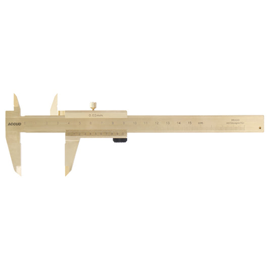 VERNIER CALIPER 150MM 0.05MM ACC. 0.05 GRAD COPPER NON-MAGNETIC