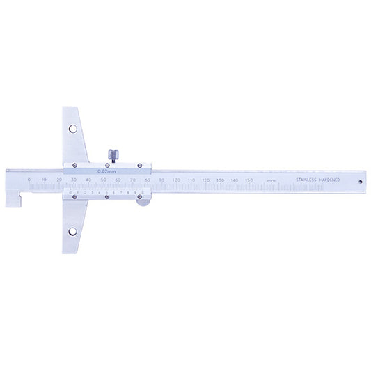 VERNIER HOOK DEPTH GAGE 0-300mm 0.02mm