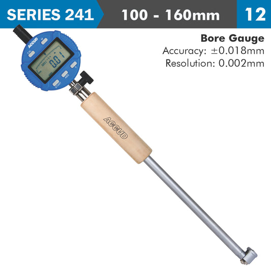 DIG. BORE GAUGE 100-160MM 0.018MM ACC. 0.001MM GRAD.