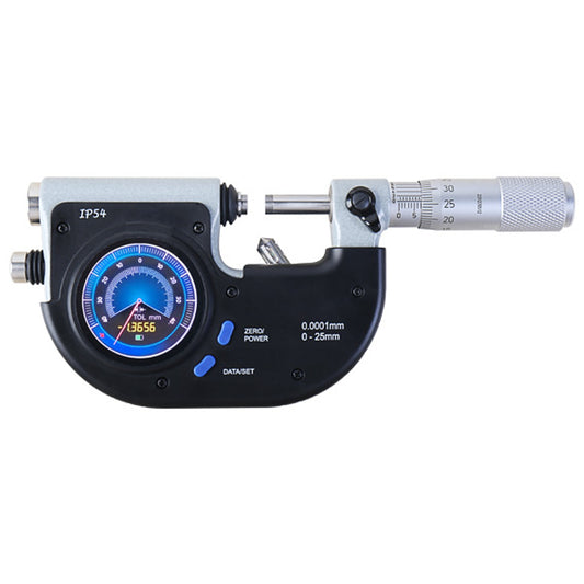 DIGITAL MICROMETER 0-25MM 0.002MM GRAD 3µ ACC WIRELESS