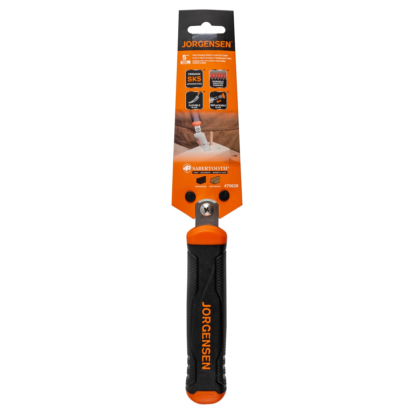 JORGENSEN 125MM PRO DOUBLE EDGE FLUSH CUT SAW