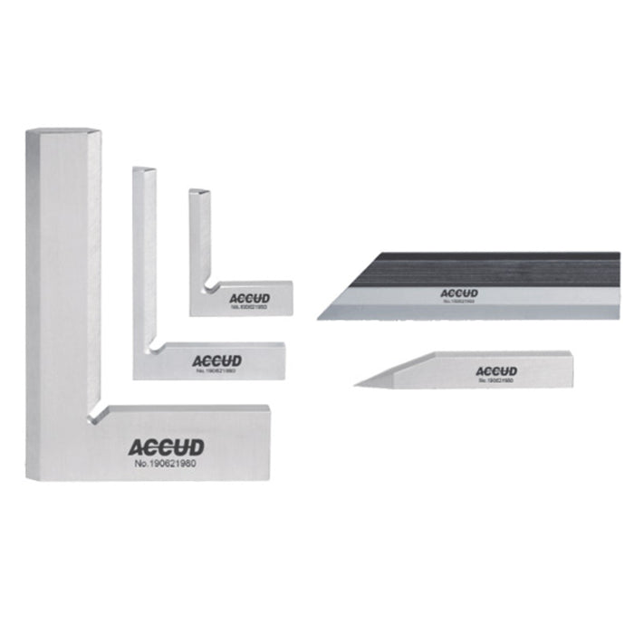 5PC SQUARE SET -  3PC SQUARE 1PC SCRIBER 1PC STRAIGHT EDGE 100MM