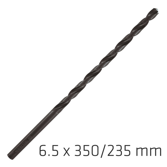 HSS DRILL BIT 6.5MM 350X235MM EXTRA LONG
