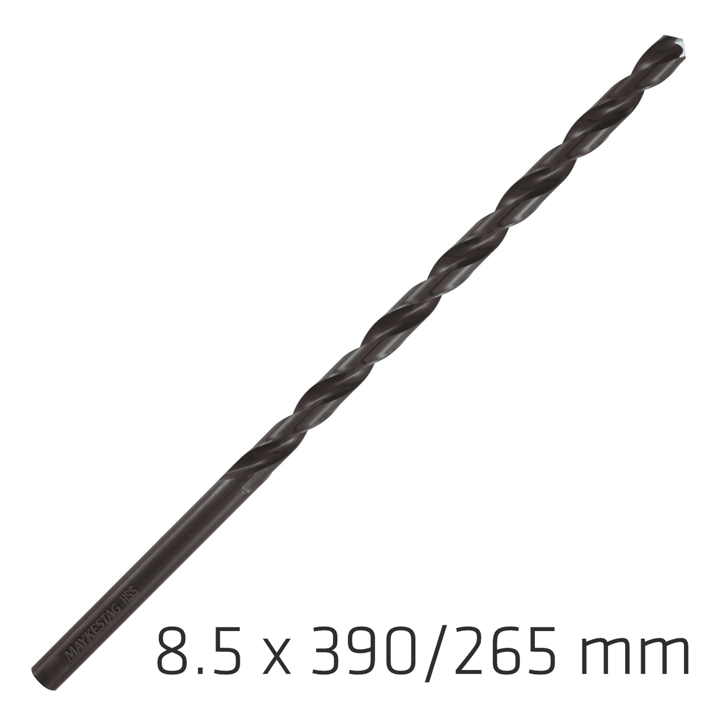HSS DRILL BIT 8.5MM 390X265MM EXTRA LONG