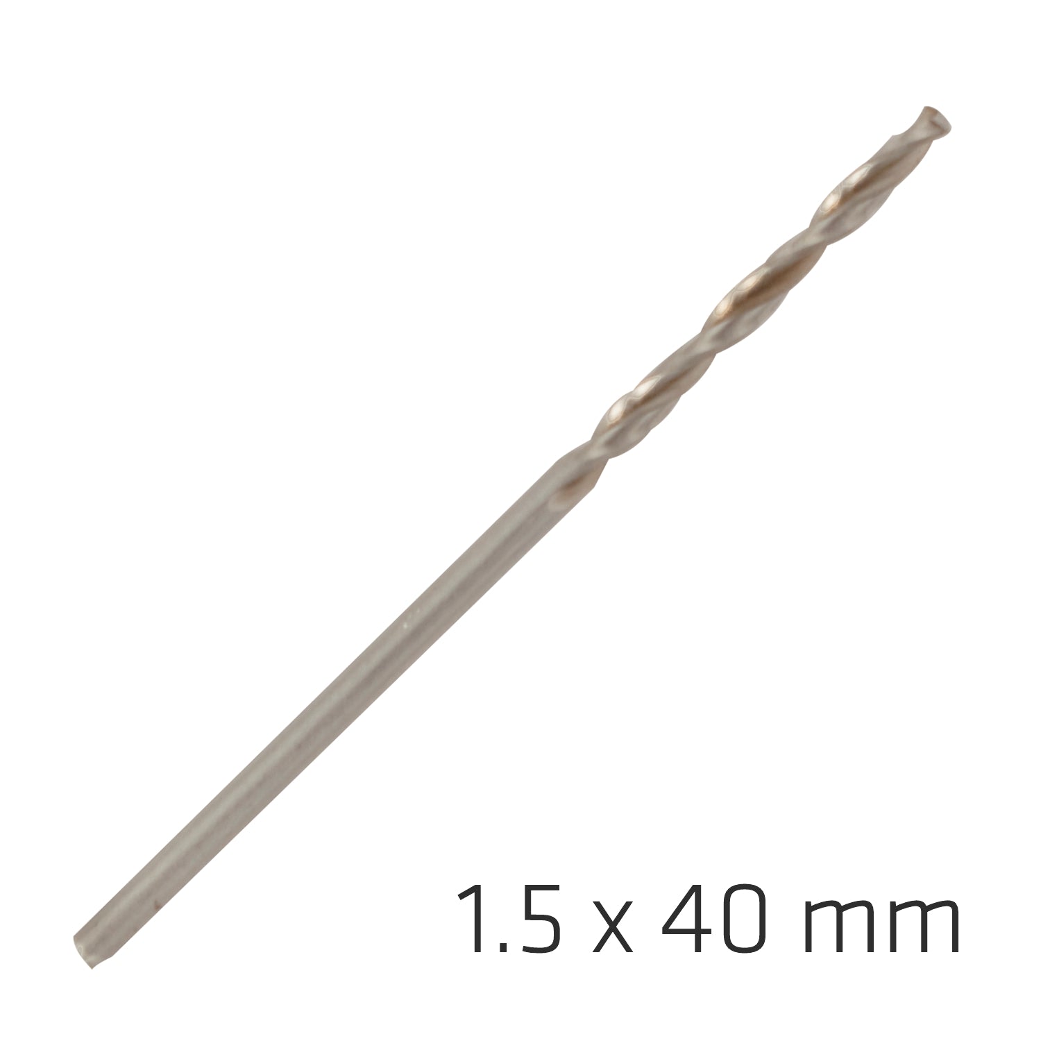 ALPEN PRO HSS 1.5MM DRILL DIN 338 RN 135 SPLIT POINT PLASTIC WALLET  (