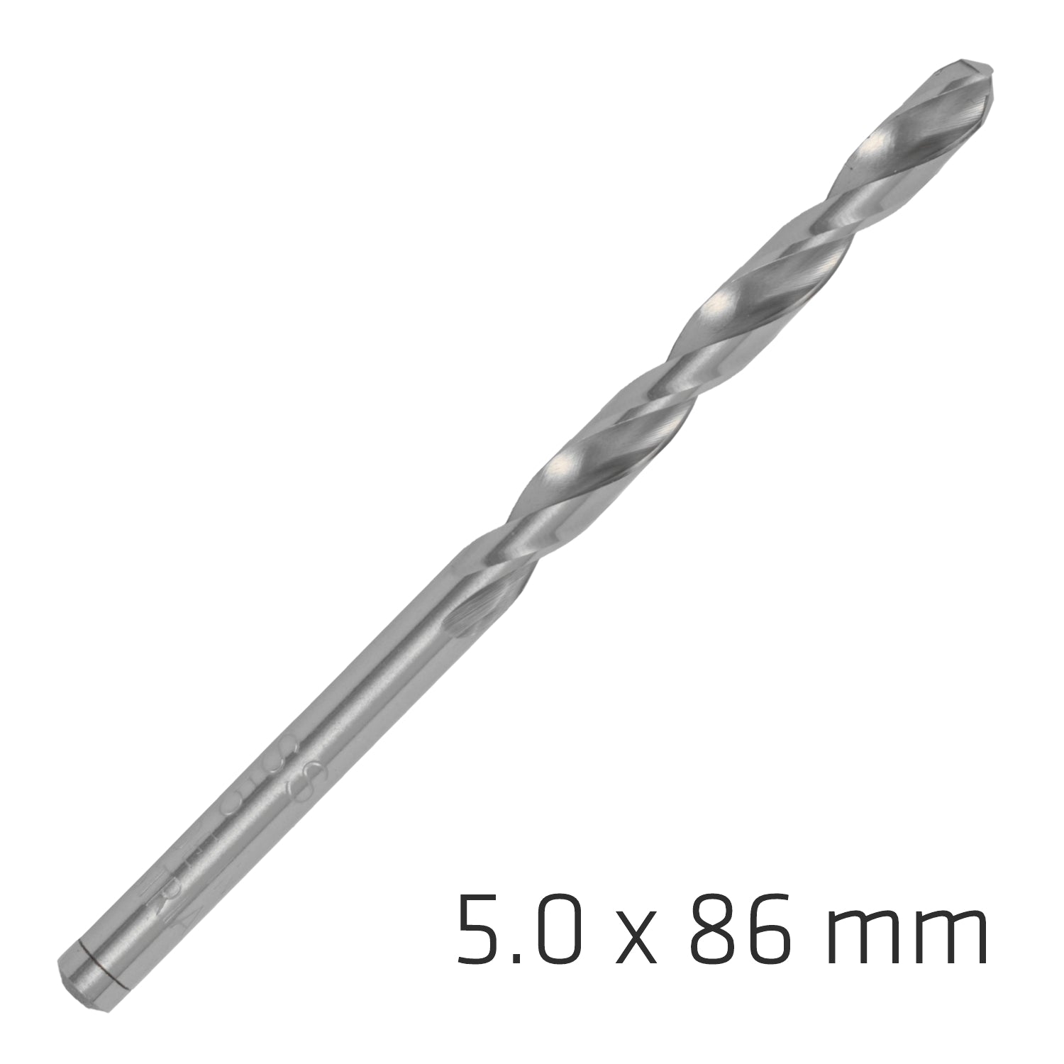 ALPEN PRO HSS 5MM DRILL DIN 338 RN 135 SPLIT POINT PLASTIC WALLET  (1
