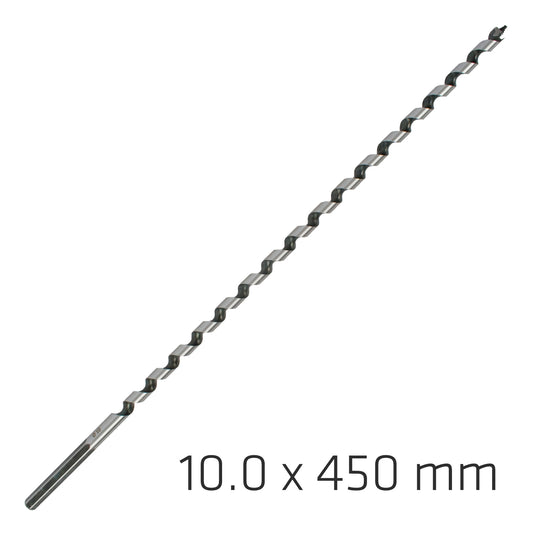 WOOD AUGER DRILL BIT 10 X 450MM