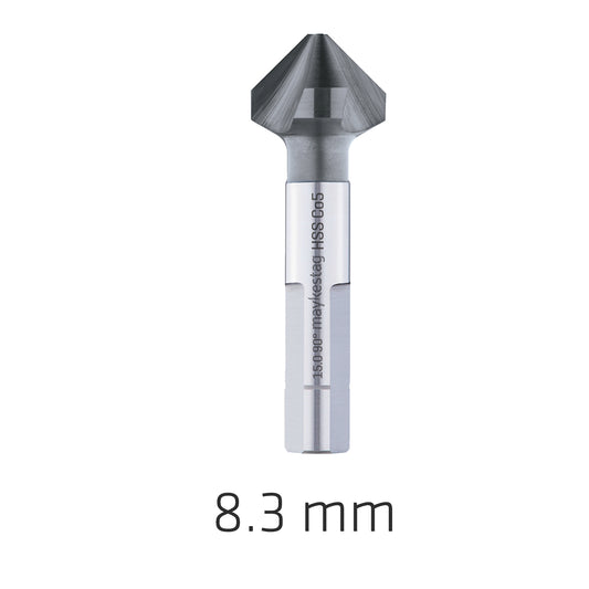 HSS-ECO5 COUNTERSINK 90  8.3 DIN 335 SHAPEC 3-SURFACE SHANK