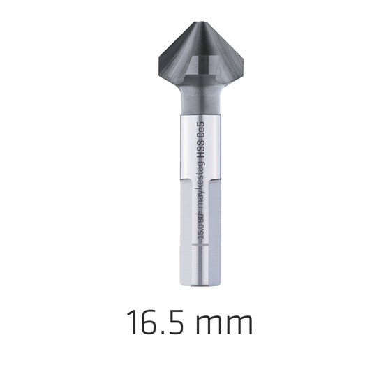 HSS-ECO5 COUNTERSINK 90  16.5 DIN 335 SHAPEC 3-SURFACE SHANK