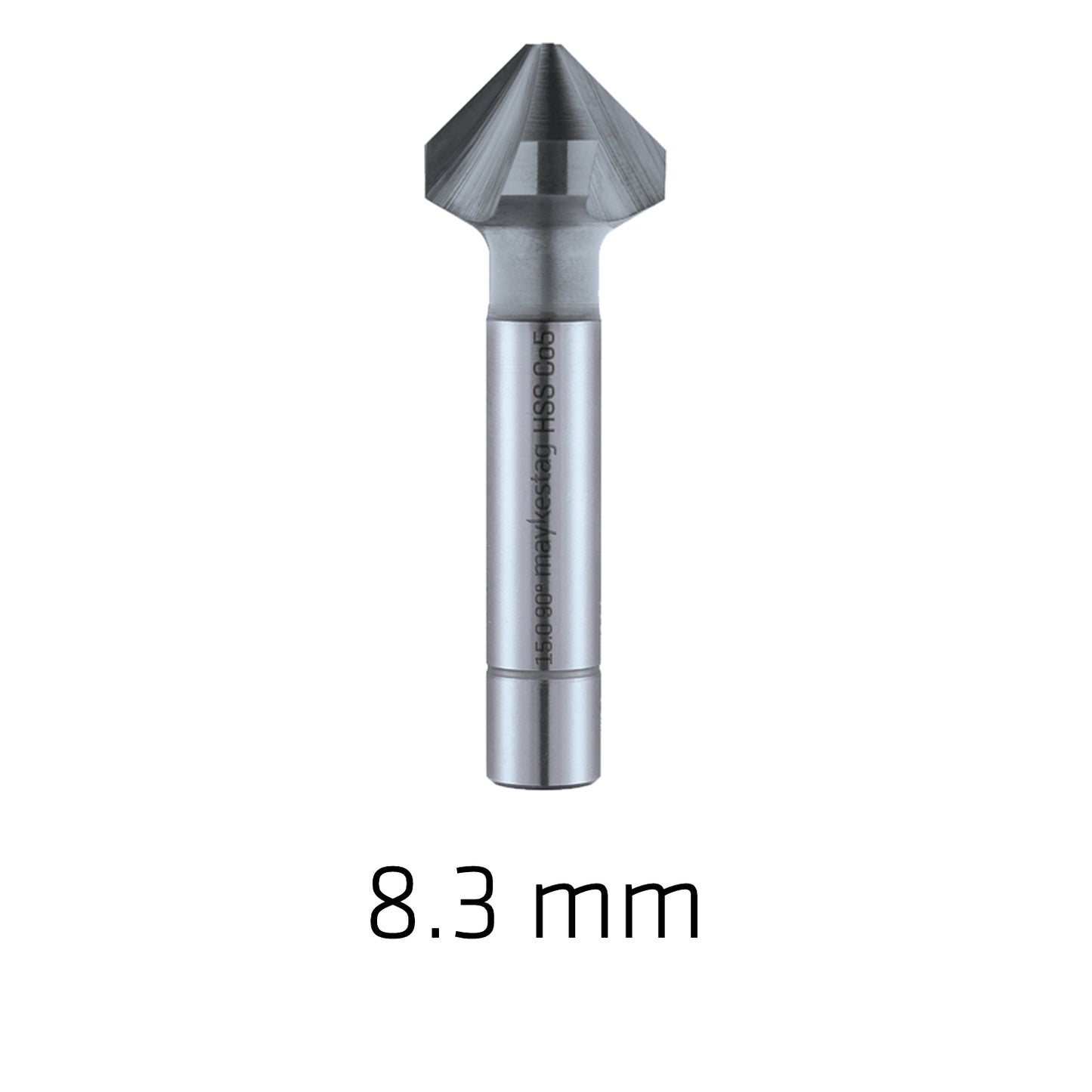 HSS-ECO5 COUNTERSINK 90  8.3 DIN 335 SHAPE C ALUNIT COATED