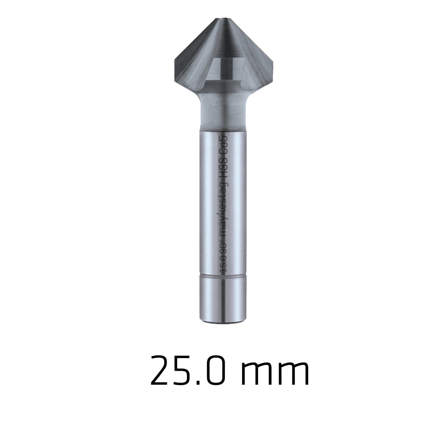 HSS-ECO5 COUNTERSINK 90  25.0 DIN 335 SHAPE C ALUNIT COATED