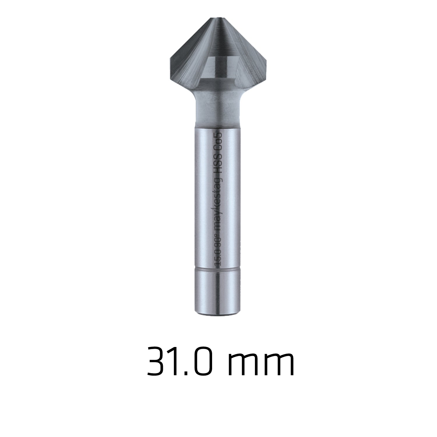 HSS-ECO5 COUNTERSINK 90  31.0 DIN 335 SHAPE C ALUNIT COATED