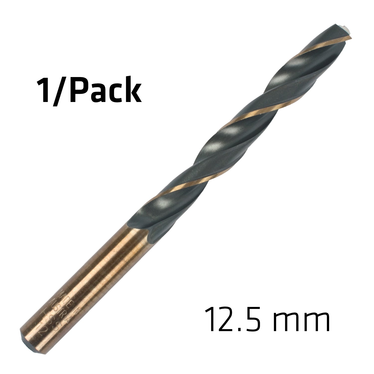 HSS SPRINT MASTER  12.5MM X1 SLEEVED DIN338 ALPEN DRILL BIT