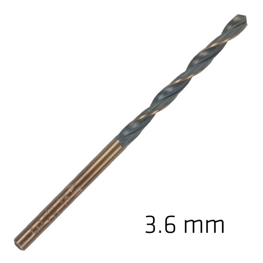 HSS SPRINT MASTER 3.6MM BULK DIN 338 ALPEN DRILL BIT