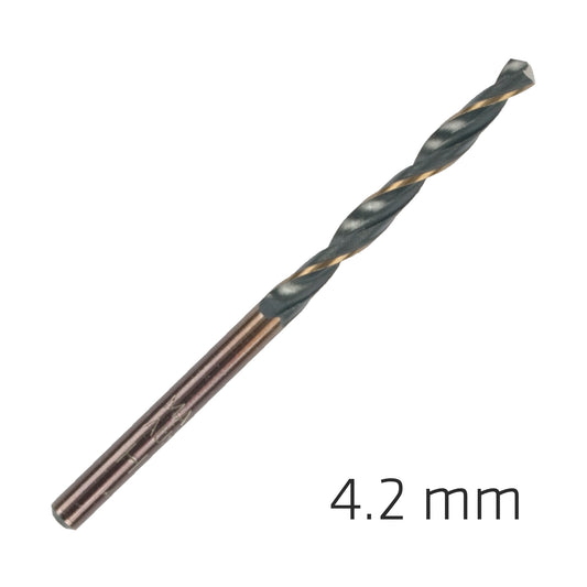 HSS SPRINT MASTER 4.2MM 10-PACK HANG TAG DIN 338 ALPEN DRILL BITS