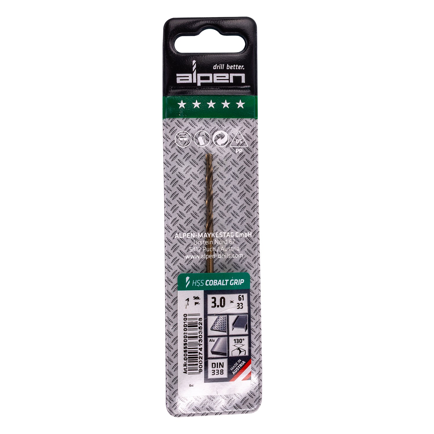 HSS COBALT GRIP 3.0 PLW